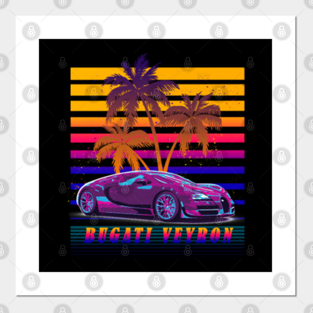 Bugati Veyron - Car - Posters and Art Prints | TeePublic